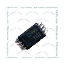 5PCS 93C56 C56W6 TSSOP8 instrument fragile eight pin storage chip NEW