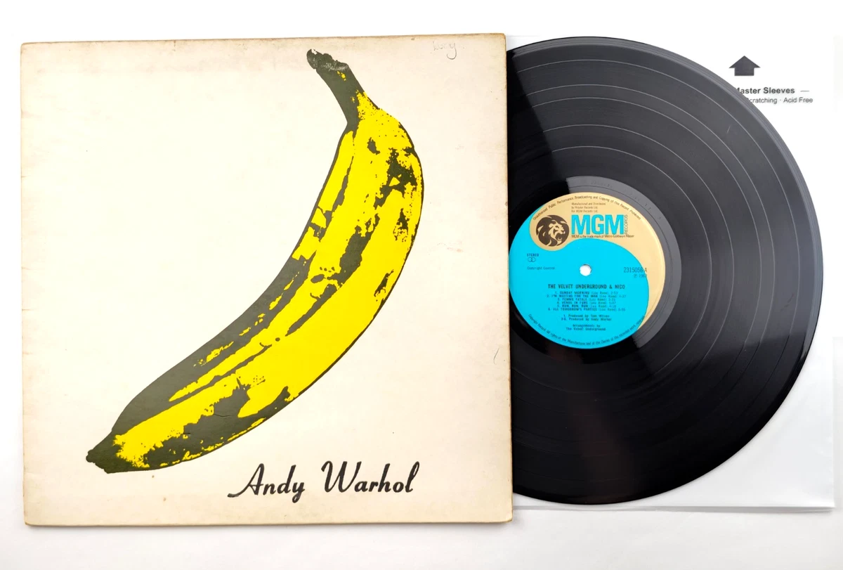 The Velvet Underground & Nico. VG/VG. 2315056. Early UK! Vinyl LP. Andy Warhol.