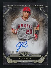 2015 Topps Tier One #NGA-CCJ C.J. Cron /399 New Guard AUTO Angels