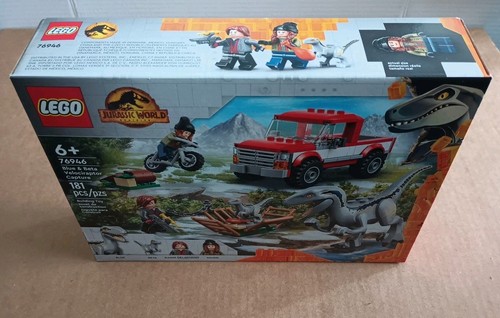LEGO Jurassic World 76946 Blue & Beta Velociraptor Capture Retired New Sealed - Picture 2 of 11