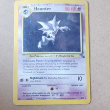 The Pokémon Company Pokemon TCG Haunter Fossil 6/62 Holo Rare Unlimited