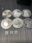 Lot Of 6 1oz Silvercoins