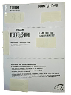 Mera Luna 2026 2 x Blutmond Ticket 8 9 August 2026 mit Camping