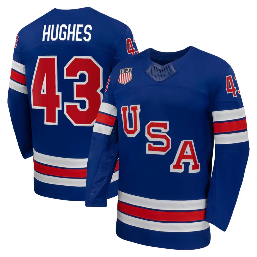 Men's Royal 2026 Home Sewn Hockey Jersey