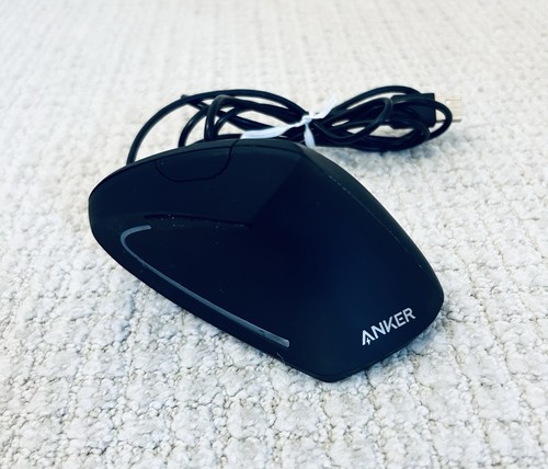 Anker A7851 Ergonomic Optical USB Wired Vertical Mouse Black - Picture 8 of 8