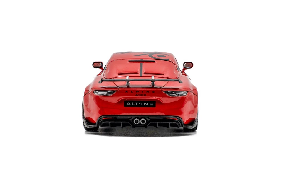 SOLIDO S4317203 ALPINE A110 RADICALE 70 RED 2024 1/43 - Image 4 of 4