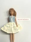 Vintage 1960s Barbie®/Skipper #1919 "HAPPY BIRTHDAY" Dress & Half Slip ~ VGC