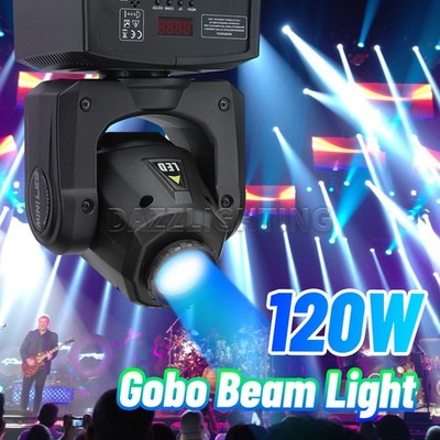 PAIDUN 120W Beam LED RGBW Moving Head Light Gobo Effect Disco Bar KTV Party Club