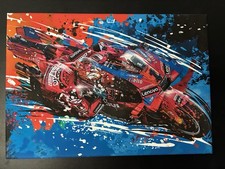 Francesco Bagnaia Ducati Lenovo MotoGP 2024 World champion Canvas