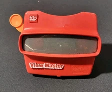 Vintage 3D View Master Red Classic Viewmaster Toy Slide Viewer 