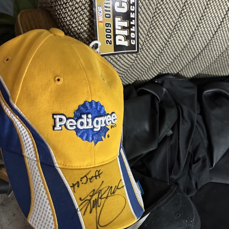 Tony Stewart Signed Pedigree NASCAR Hat Original 2009 NASCAR Event