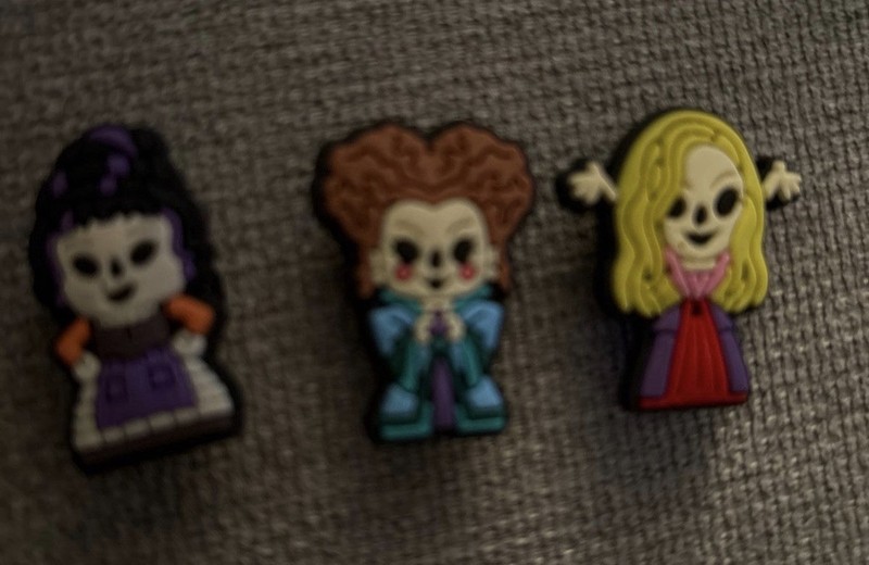 Hocus Pocus Croc Charms