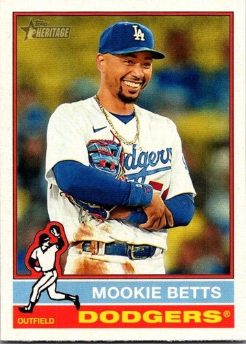 2025 Topps Heritage #487 Mookie Betts