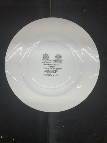 Tiffany & Co Ironstone Menagerie Teller - Johnson Brothers England - Bild 2 von 2