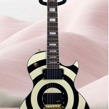 Yellow Electric Guitar HH Pickups Fixed Bridge 6-string Mahogany Body