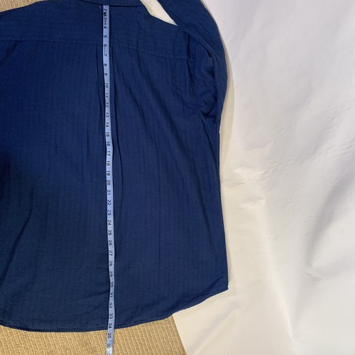 Men’s St John’s Bay Long Sleeve Button Down Flannel Shirt Size Xl Herringbone - Picture 13 of 13