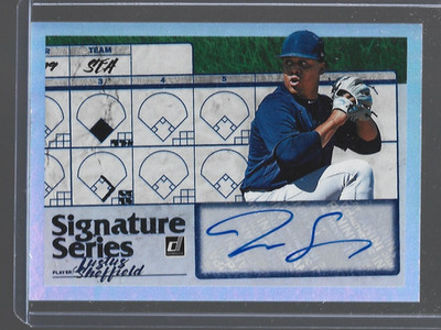 Justus SHEFFIELD  2019 Donruss Signature Series AUTO #SSJS - Mariners
