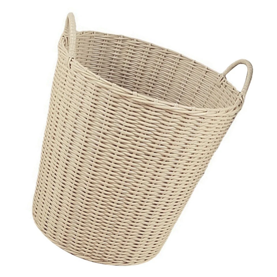  Weidenkorb Wäsche Wäschekorb Tragbar Kinder Wäschereikorb Aufbewahrungskörbe - Bild 2 von 4