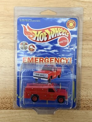 1999 Hot Wheels Emergency! Squad  51 LA County Fire Dept #26273 Special Edition