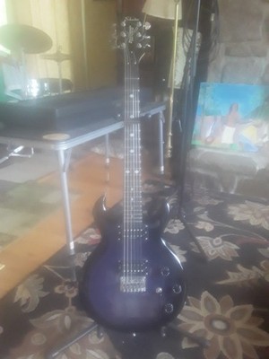 Schecter Diamond Series S-1 Purple in excellent condition with new gig bag