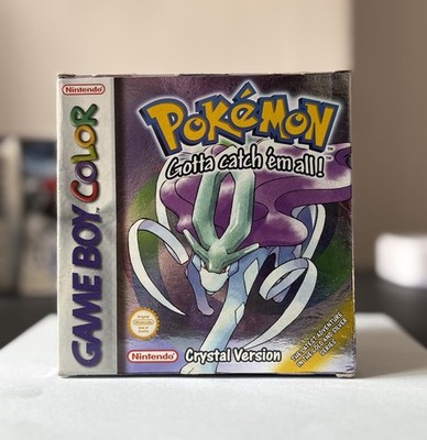 Sehr guter Pokemon Kristall Nintendo Game Boy Color - CIB komplett in Box - NEUE BATTERIE