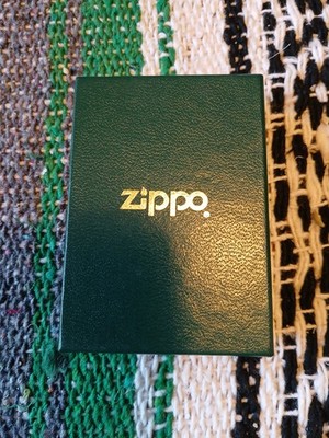 NEW Zippo Scrimshaw Code H XIII in original green box