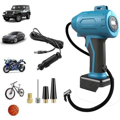 Tire Inflator Portable Air Compressor,Cordless Car Air Pump LCD-No Battery(SALE)