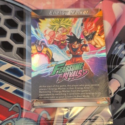 Fearsome Rivals BT29 ENERGY MARKER M-53 Sealed Promo Dragon Ball Super Mint