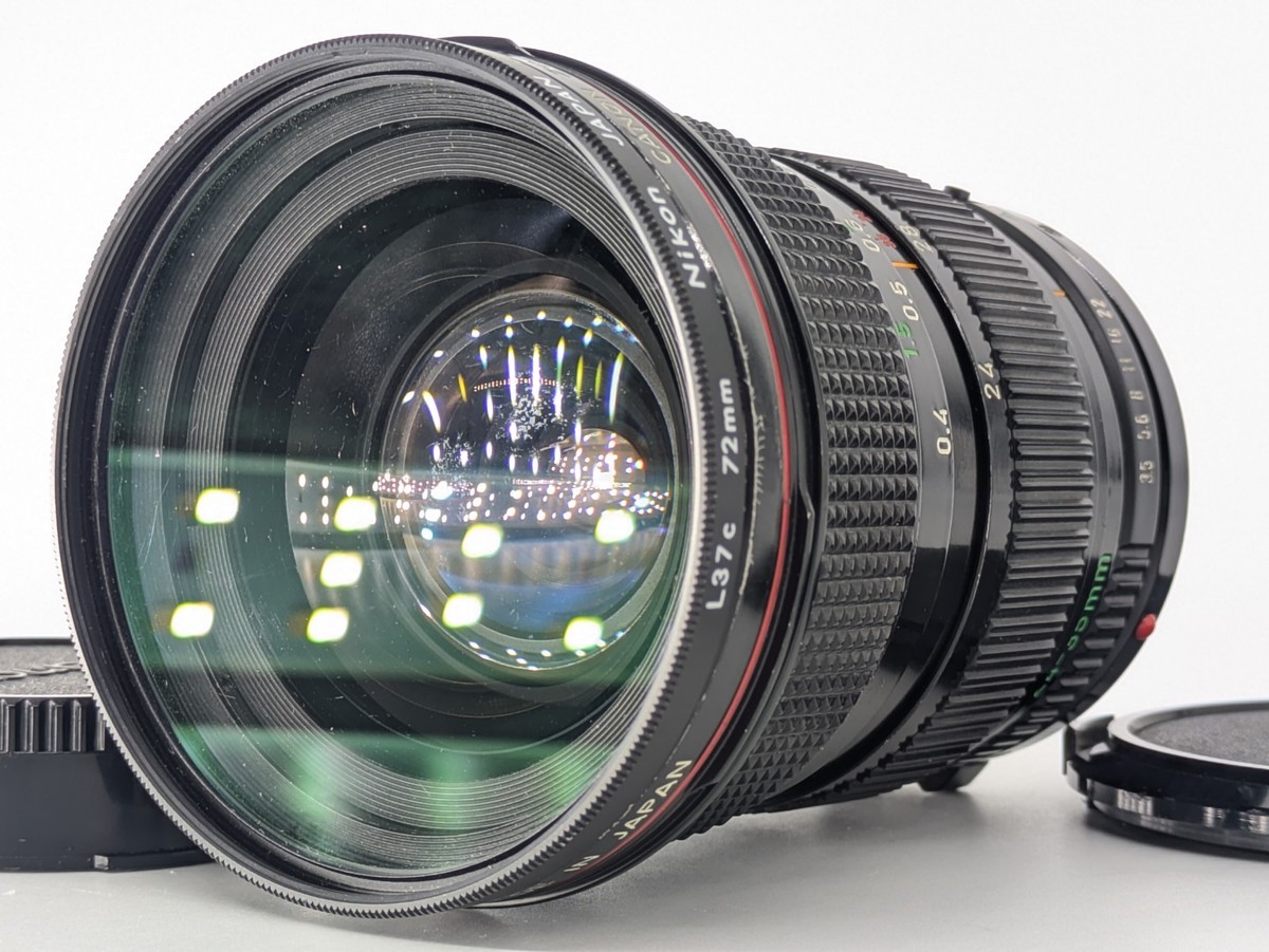 Video[Exc+5] Canon New FD NFD 24-35mm f/3.5 L MF Zoom Lens JAPAN1