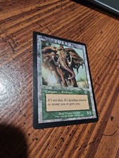 MTG Magic The Gathering Elephant Token Invasion- [Magic Player Rewards 2001 LP