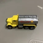 Vintage 1979 Hot Wheels Peterbilt Shell Oil Gas Tanker Truck 1/64 Die Cast