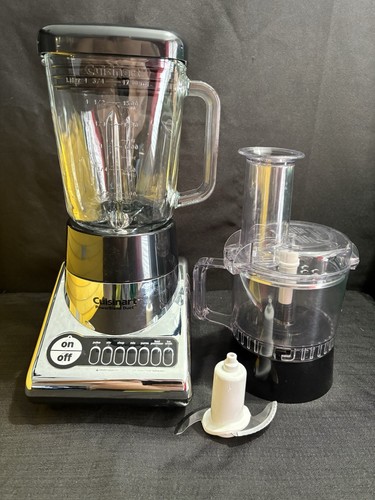 Cuisinart BFP-10CH PowerBlend Duet Blender/Food Processor Chrome - Picture 1 of 11
