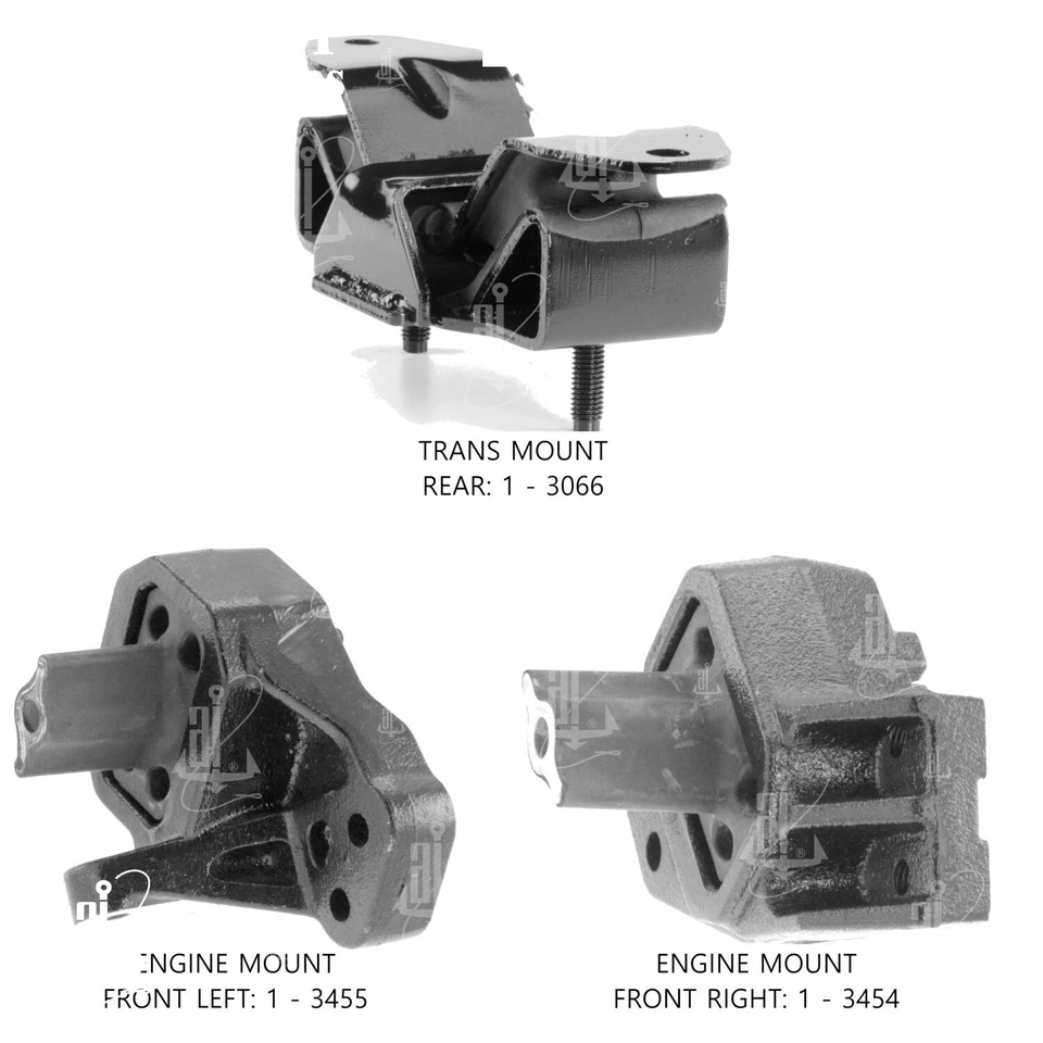 For Dodge Durango 2004-2006 Anchor 300270 Engine Mount Kit Foto 3 de 4