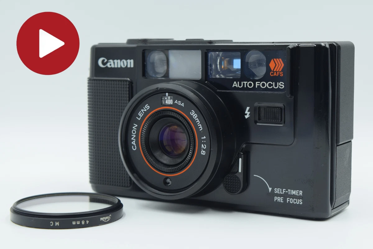 動作確認済】 Canon AF35M G04-0409-25p Canon AF35M Film Cameras for