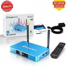 SuperBox S6 Max 6K Android 12 TV Box – Dual Band WiFi 6 | Authorized Distributor