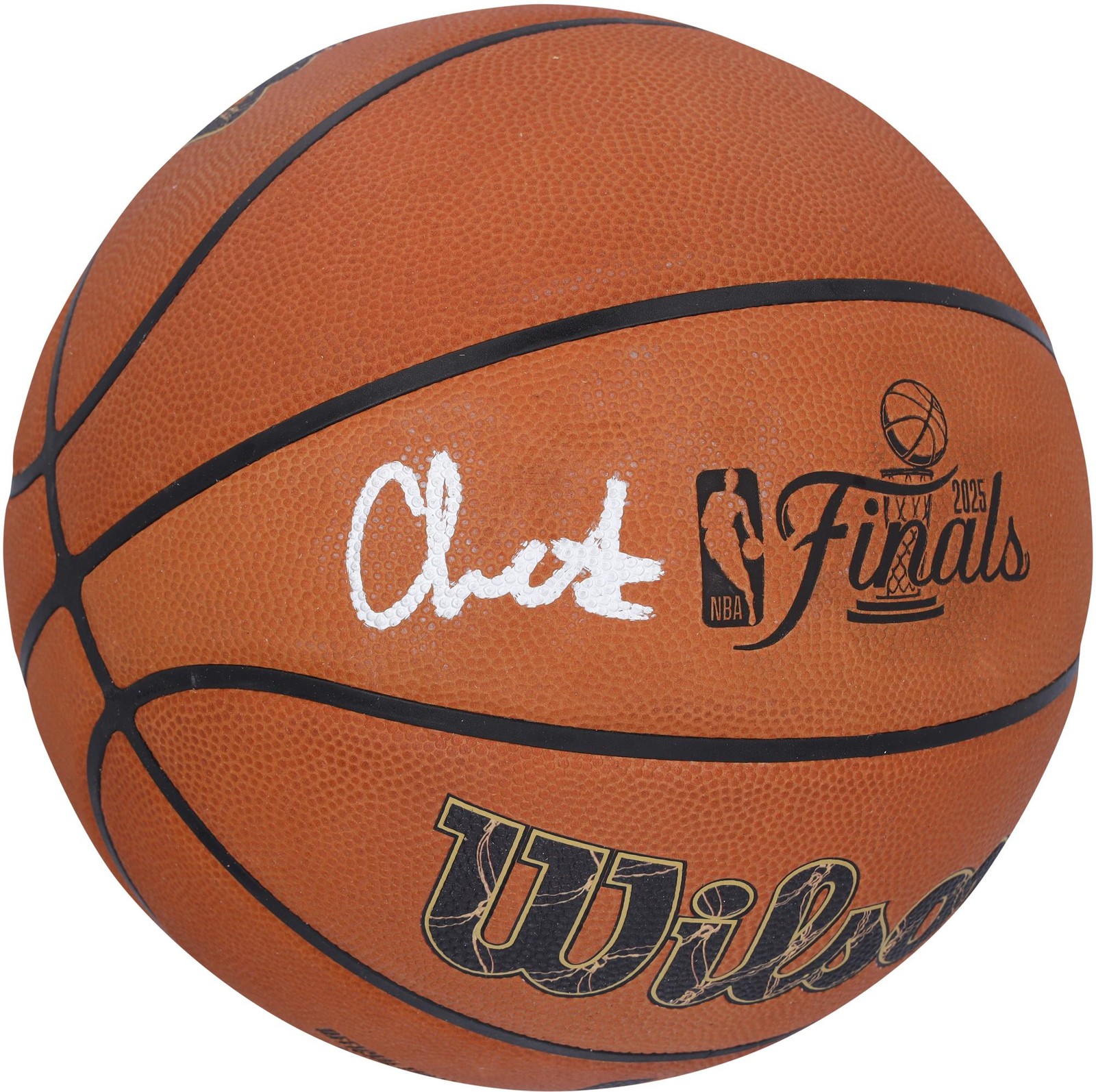 Chet Holmgren Autographed Signed Oklahoma City Thunder Thunder Basketball Fanatics Authentic COA 