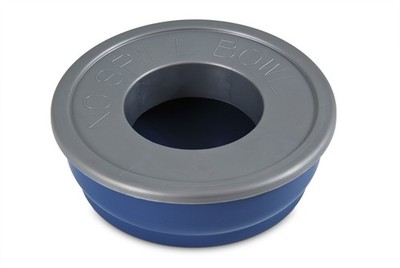 PetMate No Spill Travel Bowl 23371 No Splash Anti Skid Dog and Cat Water Bowl