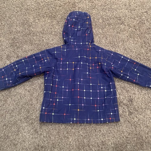 Chaqueta Columbia Niñas 3T Azul Cremallera Completa Capucha - Imagen 2 de 16