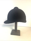 Velvet Safety Black Riding Helmet Sm Kid Woman's Horse Back Ride Hard Shell — photo 5