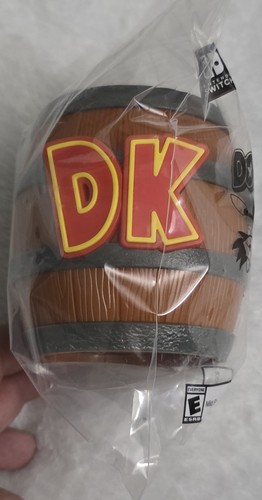 DK Donkey Kong Country Returns HD Barrel Pen Holder New Sealed GameStop Promo