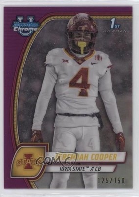 2024 Bowman U Chrome Fuchsia Refractor 125/150 Jeremiah Cooper #99 0hk3