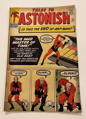 Tales to Astonish Issue 43 1963  Is this the End of Ant Man?