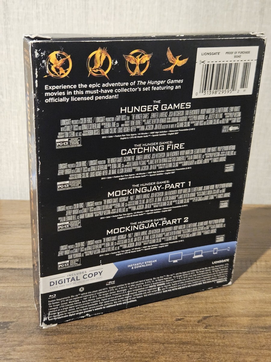 The Hunger Games: Complete 4-movie Collection Blu-ray & Digital