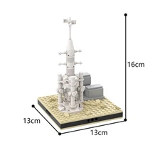 Hot Sale Modular Tatooine Desert House #12 Architecture Toys Set 166