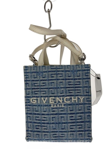 GIVENCHY Shoulder Bag Denim Blu Used