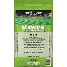 Fertilome Winterizer 10-0-14 Fertilizer for Established Lawns, 20lbs 2.02 per gallon