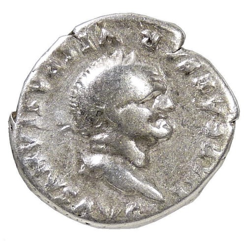 VESPASIAN / PON MAX TR P. Peace "Pax" 75 AD Roman Empire Denarius Coin Rome mint - Picture 7 of 11