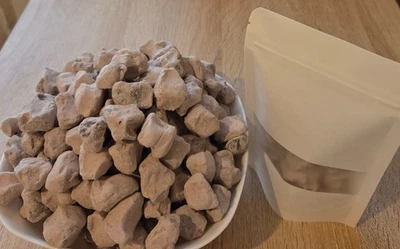 Delicious Super Creamy Nzu 100g - salted, smoked. *Earthy taste*. Snack pack!