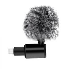 3.5mm/Type-c Mobile Phone Single Directional Adjustable Mini Microphone new