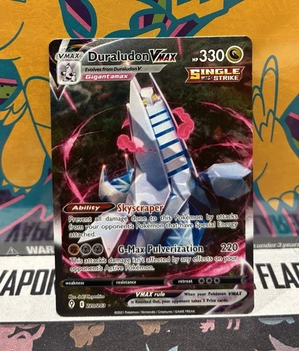 Duraludon VMAX 220/203 Alternate Full Art Secret Rare Evolving Skies Pokemon NM
